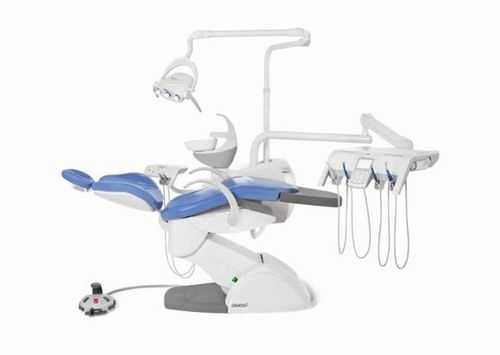 Dental treatment unit with electro-mechanical chair - Gnatus G8 Fit F - Gnatus - with delivery system / with light