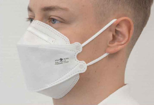 FFP2 safety mask - Miramask® - Hager & Werken - latex-free / adult / white