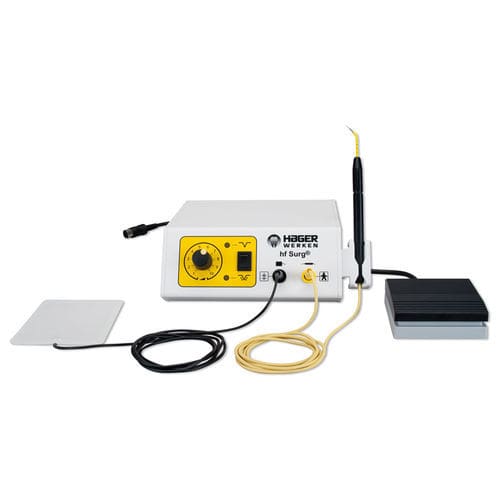 Coagulation electrosurgical unit - hf Surg® - Hager & Werken - cutting / dental surgery / high-frequency