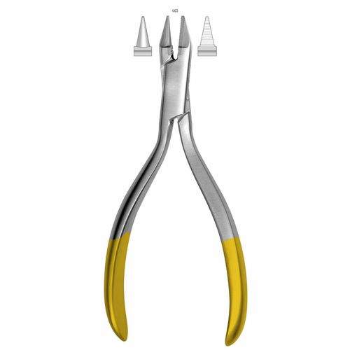 Orthodontic pliers - HSL 4015-13 - Karl Hammacher - wire-cutting / reusable / tungsten carbide