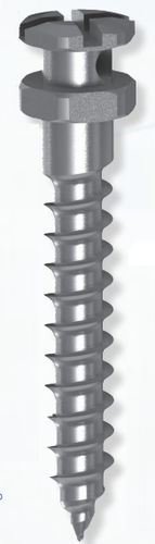 Cylindrical dental mini-implant - 25-1611 series - Dewimed Medizintechnik - titanium / orthodontic anchor / self-tapping