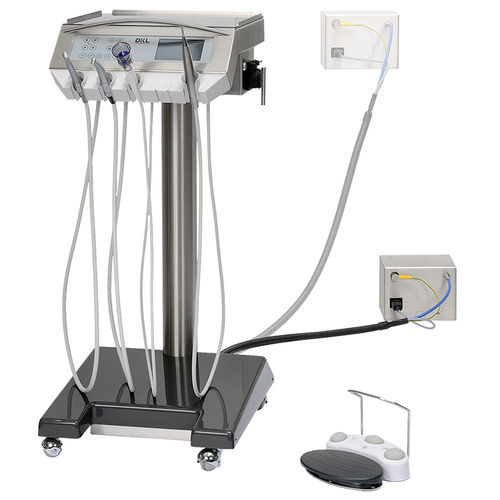 Dental delivery system on casters - L2D2-CART-SK - DKL CHAIRS GmbH - 4-instrument