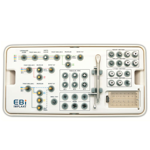 Dental implant surgery instrument kit - EBI's - EBI Inc.  