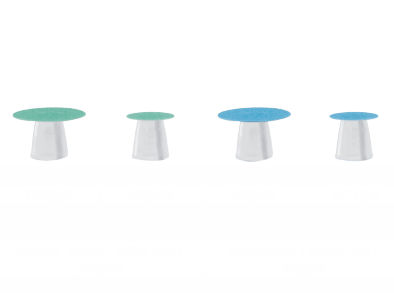 Dental burr - Flexi-Snap - Edenta - coated / polishing / finishing
