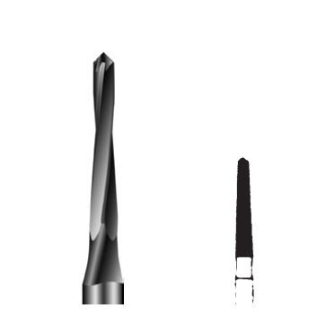 Dental surgery burr - RF161  - Edenta - universal / stainless steel