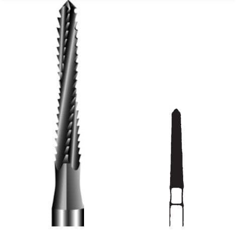 Dental surgery burr - RF162 - Edenta - stainless steel