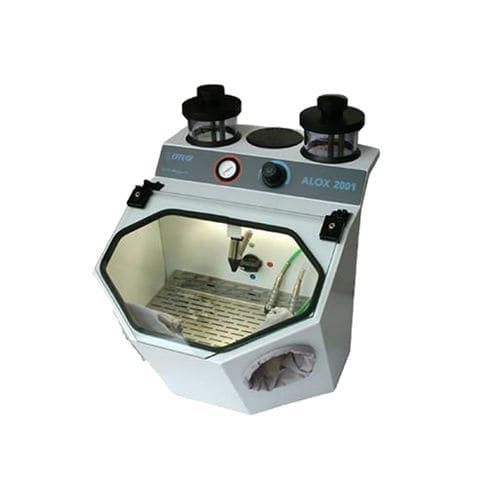 Pneumatic sandblaster - ALOX 2001 2M+R - EFFEGI BREGA SRL - 2-tank