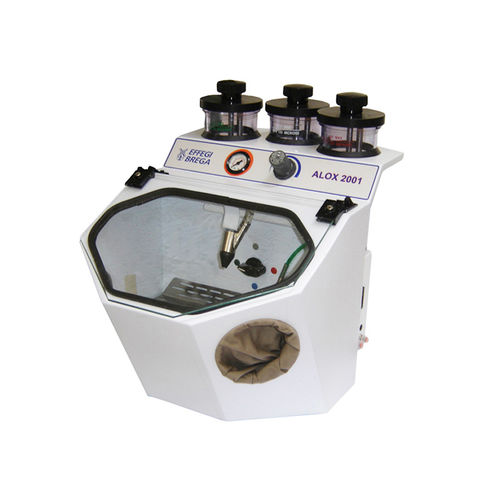 Pneumatic sandblaster - ALOX 2001 3M+R - EFFEGI BREGA SRL - 3-tank