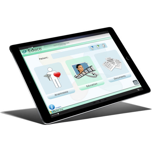 IOS training application - iEduco  - OrisLine Group - treatment / dental / surgery
