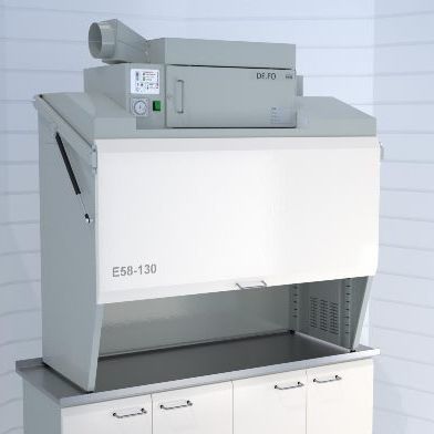 Dental laboratory fume extractor - E58/S130+DE.FO  - ERIO - benchtop / electrostatic / vented