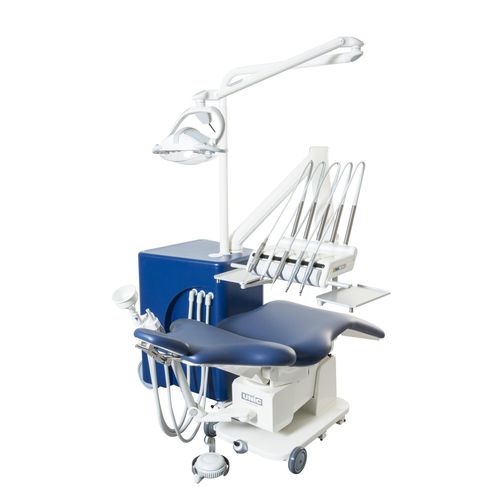 Dental unit with adjustable headrest - UnicLine - Heka Dental - mobile / portable / with delivery system