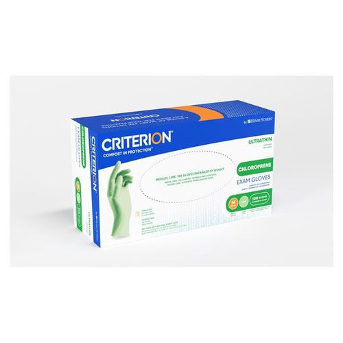 Chloroprene gloves - Criterion  - Henry Schein - examination / powdered / non-sterile
