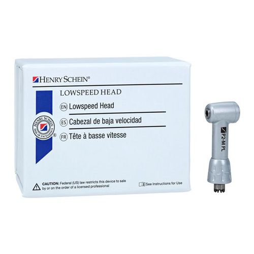 Dental contra-angle head - Pro 2-M  - Henry Schein - push / autoclavable