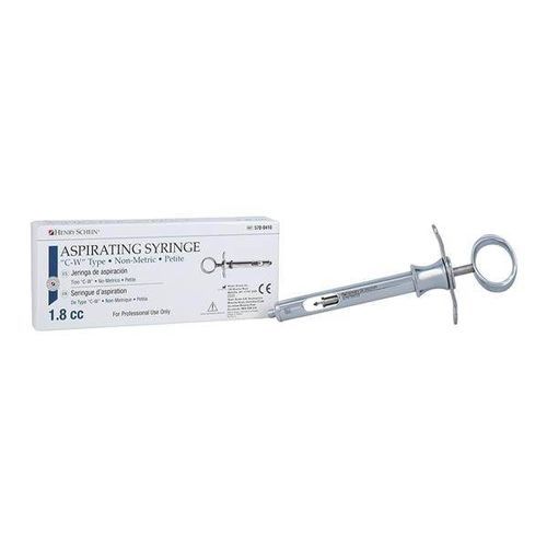 Suction syringe - C-W - Henry Schein - dental / dental anesthesia / 1.8 ml