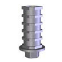 Titanium implant abutment - APP series - IDI - internal hexagon / straight