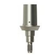 Titanium implant abutment - 52002 series - IDI - internal / straight / screw