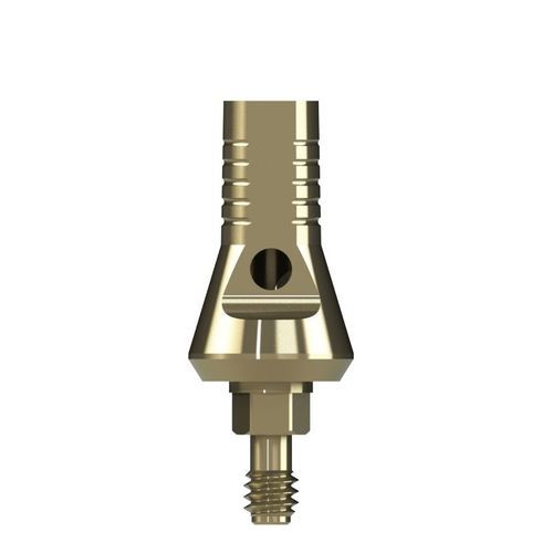 Titanium implant abutment - 500 series - IDI - internal hexagon / straight / screw