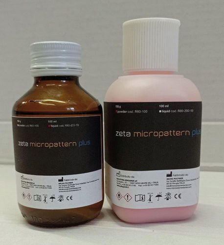 Resin dental material - zeta micropattern plus - INDUSTRIA ZINGARDI SRL   - for dental onlays / for implant abutments / for dental bridges