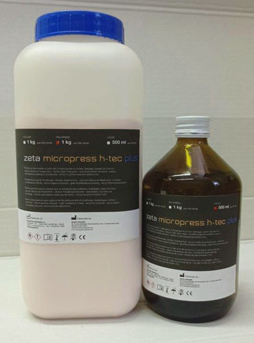 Acrylic dental material - zeta micropress h-tec plus - INDUSTRIA ZINGARDI SRL   - for dental prostheses / for denture making / powder