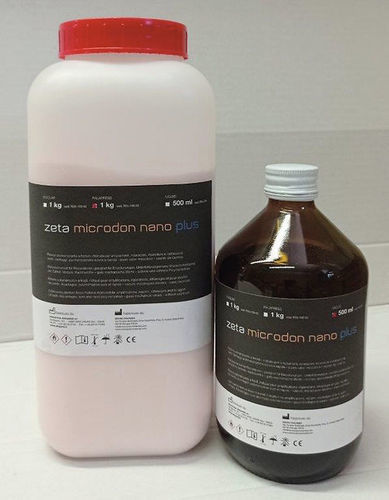 Dental prosthesis dental material - zeta microdon nano plus - INDUSTRIA ZINGARDI SRL   - powder / liquid / biocompatible