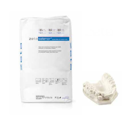 Plaster dental material kit - zeta selenor speciale ortodonzia - INDUSTRIA ZINGARDI SRL   - orthodontic / for dental laboratories / powder