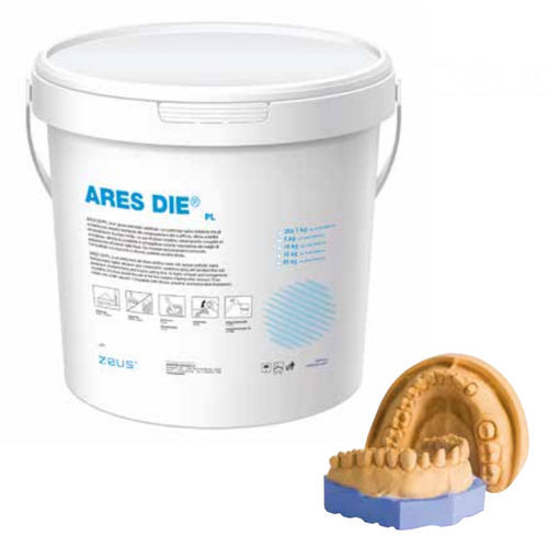 Stone dental material - zeus ares die® PL - INDUSTRIA ZINGARDI SRL   - for dental laboratories / modeling / powder