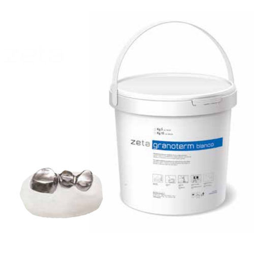 Stone dental material - zeta granoterm - INDUSTRIA ZINGARDI SRL   - for dental laboratories / powder