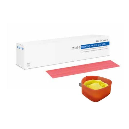 Wax dental material - zeta boxing strips - INDUSTRIA ZINGARDI SRL   - for impression trays / modeling