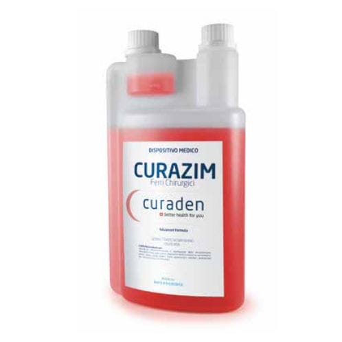 Enzymatic detergent - CURAZIM - INDUSTRIA ZINGARDI SRL   - for medical instruments / concentrated / disinfectant