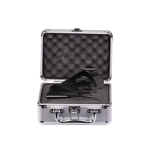 Dental photography mirror - 180 series - Interdent - rhodium