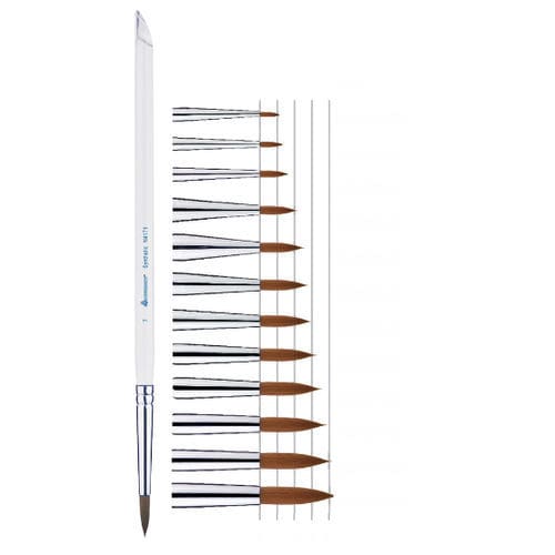 Dental laboratory brush - N4171 series - Interdent