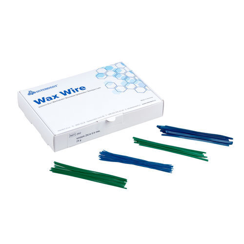 Wax dental material - 201	 - Interdent - for dental laboratories / solid