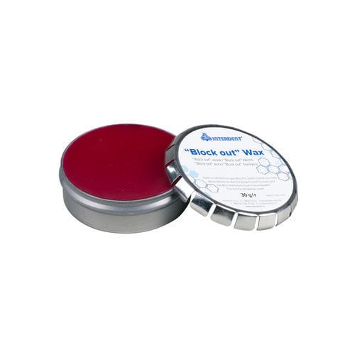 Wax dental material - BLOCK OUT  - Interdent - for dental laboratories / duplicating