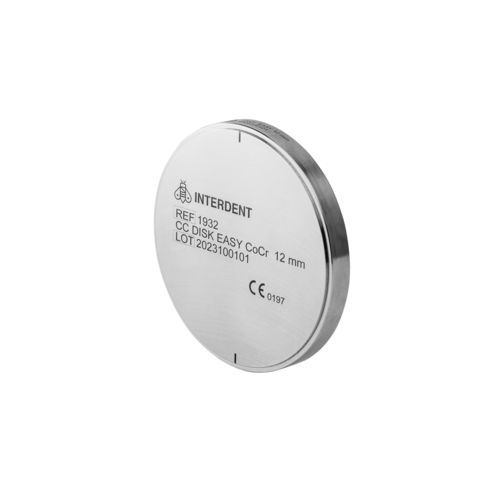 CoCr dental material - CC Disk EASY  - Interdent - for dental restorations / CAD/CAM / milling