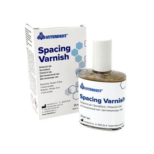 Varnish dental material - 382 - Interdent - for dental restorations / for dental laboratories / liquid
