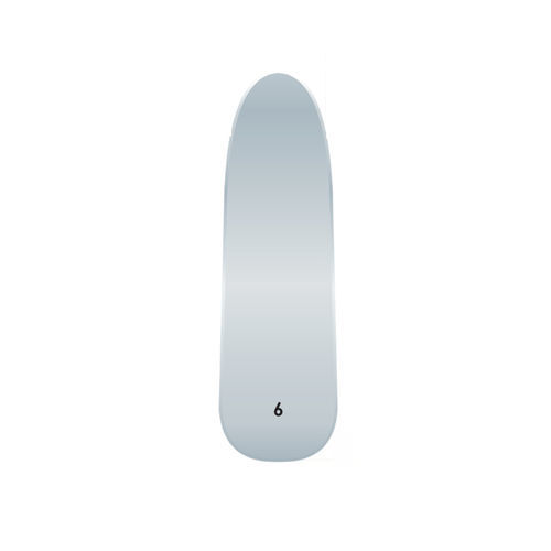 Dental photography mirror - FSFDM06 - Jakobi Dental GmbH - lateral / stainless steel / front surface