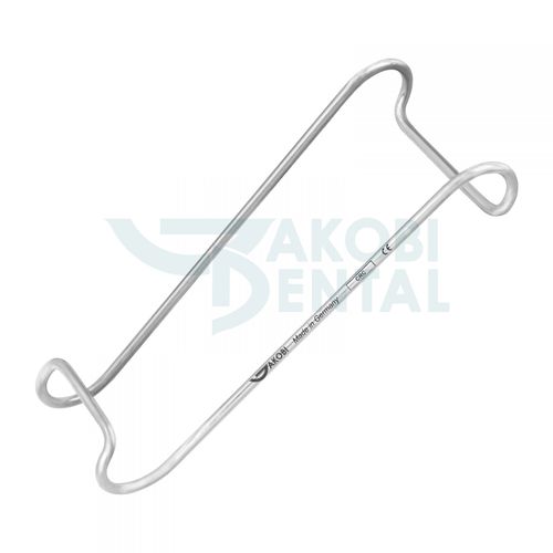 Dental retractor - CRC - Jakobi Dental GmbH - cheek / dental / stainless steel
