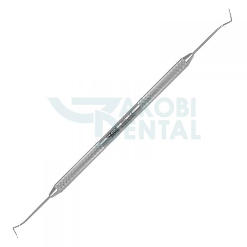 Diagnostic dental explorer - EXD2 - Jakobi Dental GmbH - double-ended / stainless steel / standard handle