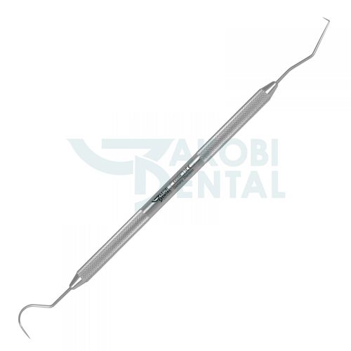Diagnostic dental explorer - EXD5W - Jakobi Dental GmbH - double-ended / stainless steel / standard handle