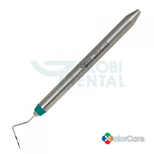 Periodontal probe - PCP127 - Jakobi Dental GmbH - double-ended / stainless steel / color-coded