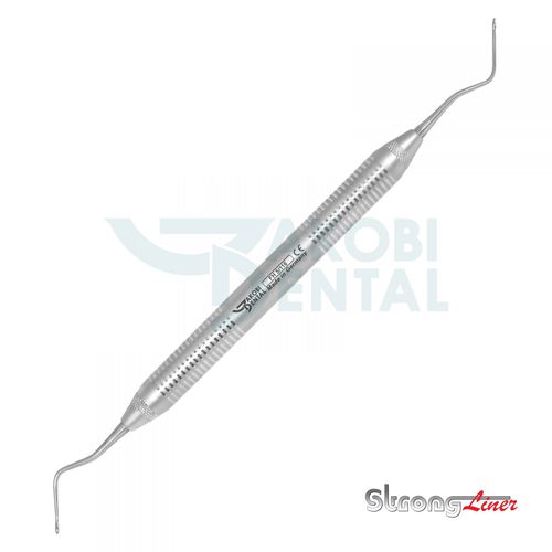 Hirschfeld dental file - FH5/116 - Jakobi Dental GmbH - for plaque removal / for root scaling / for plaque removal