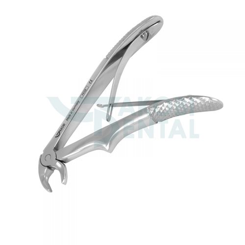 Pediatric dental extraction forceps - FX1CE - Jakobi Dental GmbH - for canine teeth / for lower incisors / English pattern