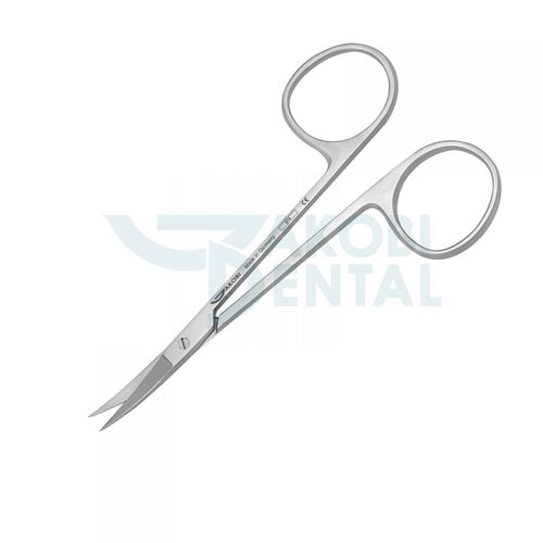 Dental surgery scissors - S18 - Jakobi Dental GmbH - Iris / for humans / autoclavable