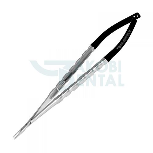 Microsurgery needle holder - NHSLSCHLEE - Jakobi Dental GmbH - Castroviejo / stainless steel