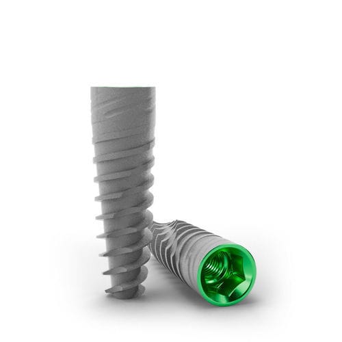 Conical dental implant - JDEvolution Plus - JDENTALCARE SRL   - titanium / internal hexagon / straight