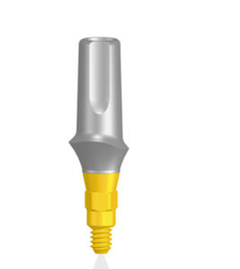 Titanium implant abutment - 2170 - LASAK - internal / conical / straight