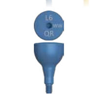 Conical gingiva former - 2111 series - LASAK - titanium / internal / anatomical