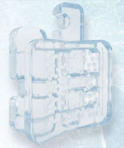 Aesthetic orthodontic bracket - GHIACCIO - LEONE S.p.a.   - transparent
