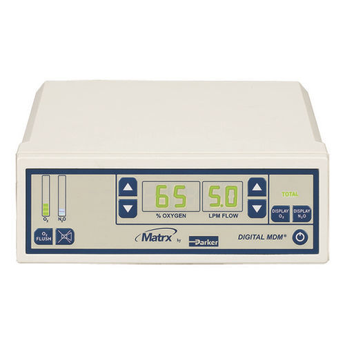 Digital flow meter - D-MDM - Porter Instrument - oxygen / nitrous oxide ...