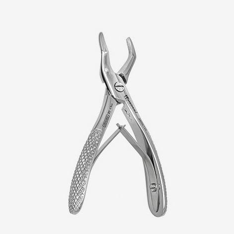 Pediatric dental extraction forceps - 2600/122 - MEDESY s.r.l.   - for tooth roots / English pattern